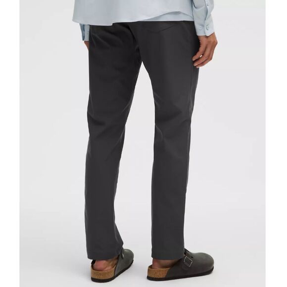 Lululemon Men's LM5ALWS Size 32 Obsidian ABC Classic-Fit 5 Pocket Pant - Picture 2 of 9
